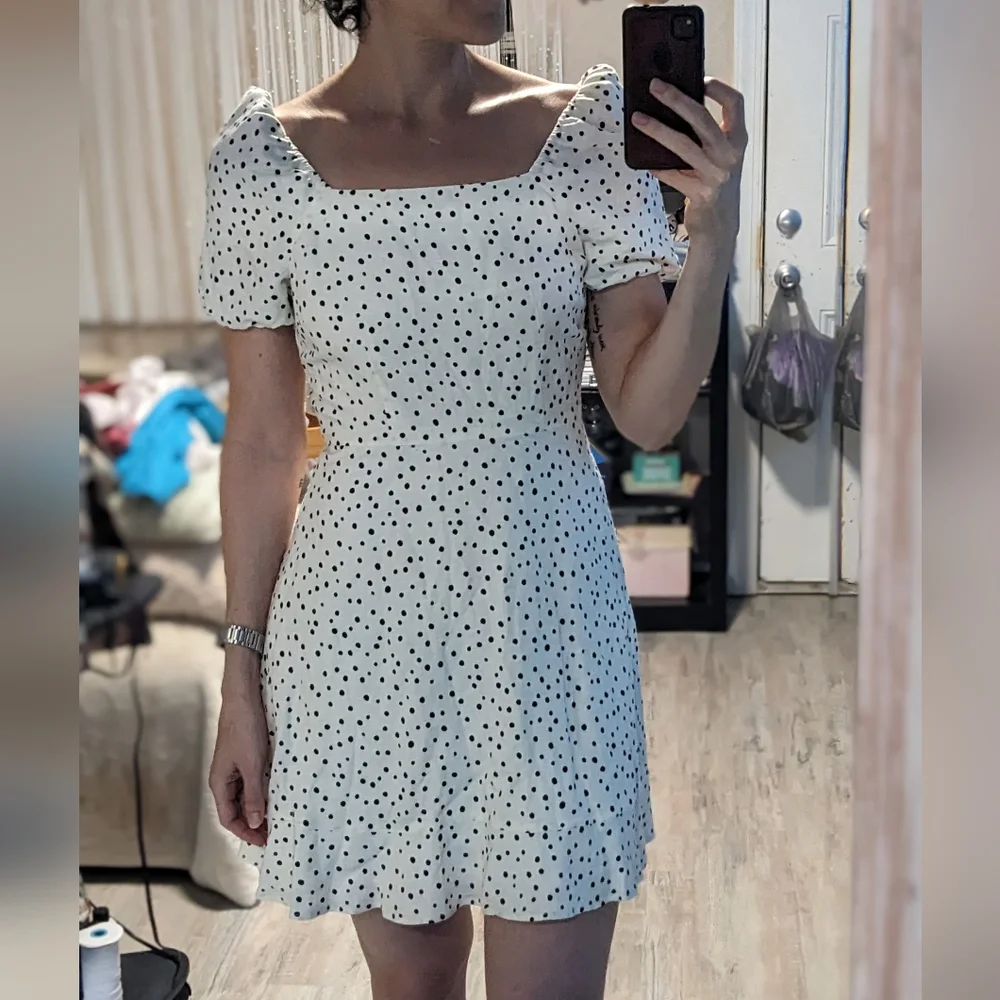 Brand new with tags Loft polkadot dalmatian dress - Picture 3 of 10